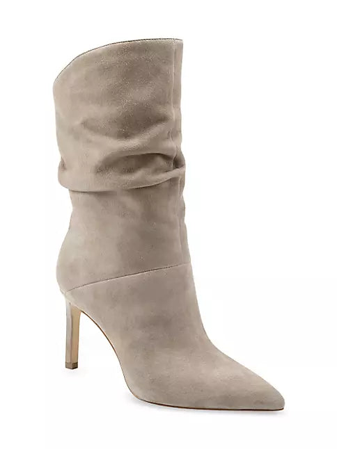 ANGI BOOTIE - TAUPE SUEDE