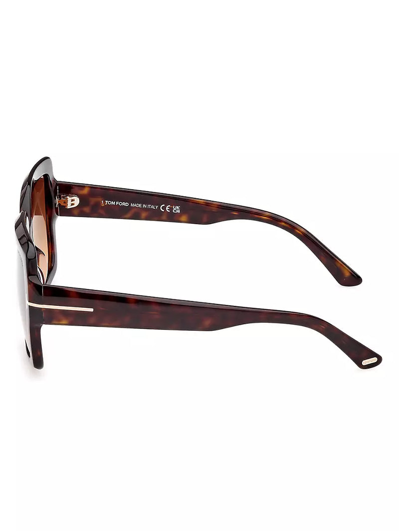 TOM FORD - KAYA - SHINY CLASSIC DARK HAVANA
