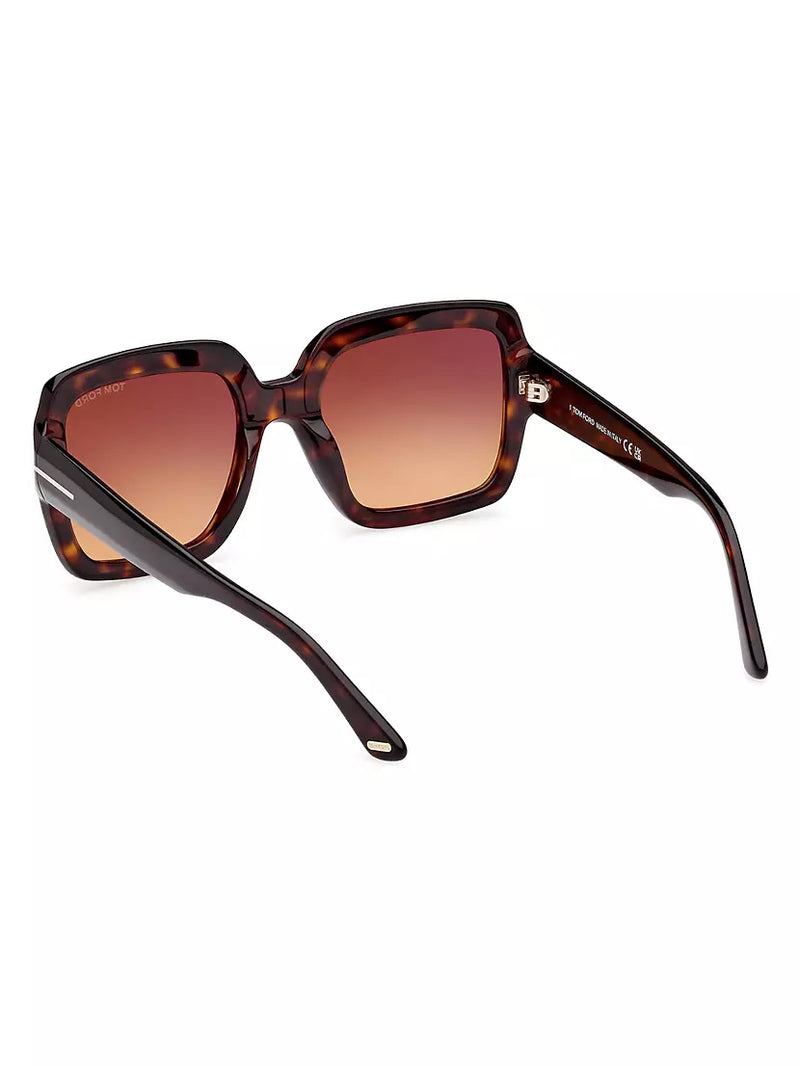 TOM FORD - KAYA - SHINY CLASSIC DARK HAVANA