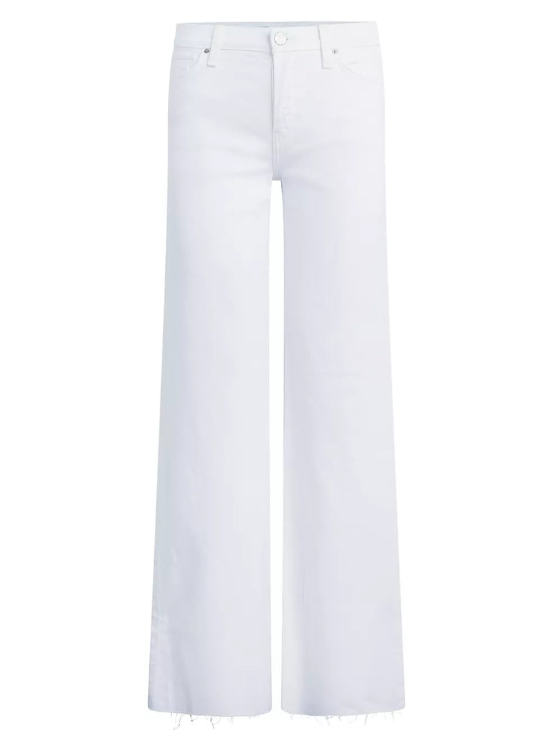 ROSIE HIGH RISE WIDE LEG - WHITE LILY