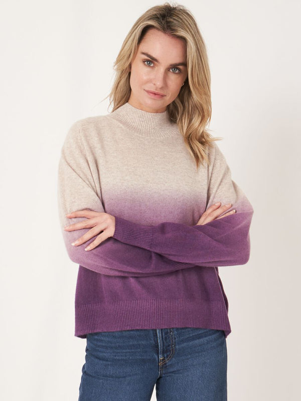 DIP DYE CASHMERE SWEATER