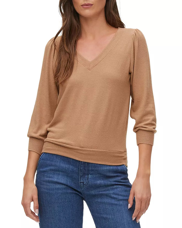 GABRIELLA V-NECK TOP