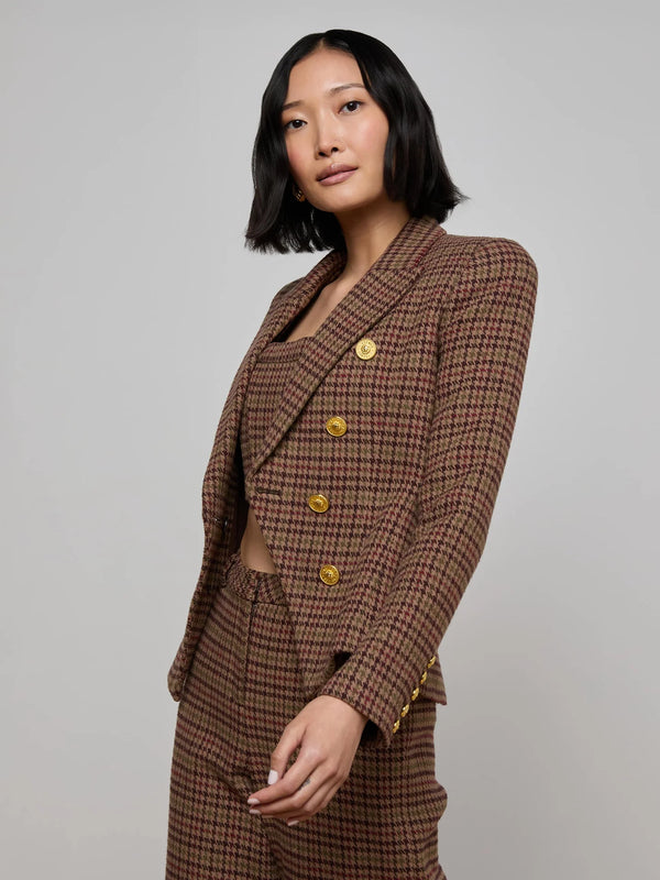 BETHANY HOUNDSTOOTH BLAZER