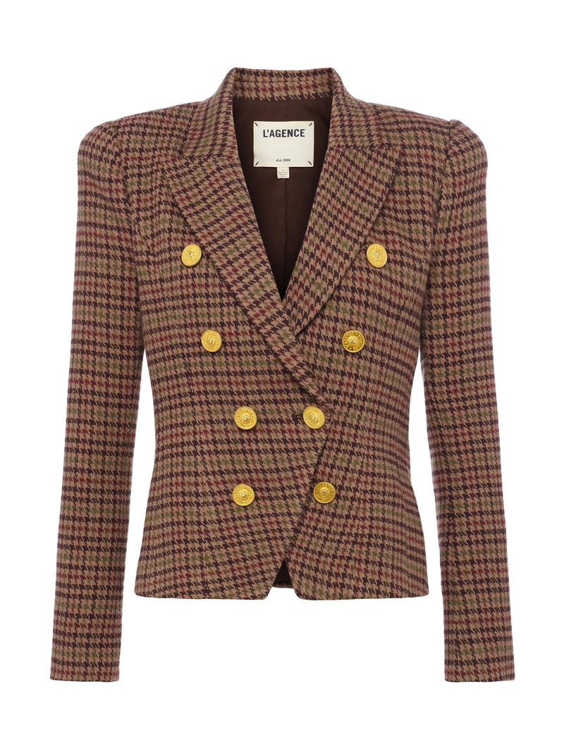 BETHANY HOUNDSTOOTH BLAZER