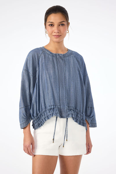 PRITA JACKET - INDIGO