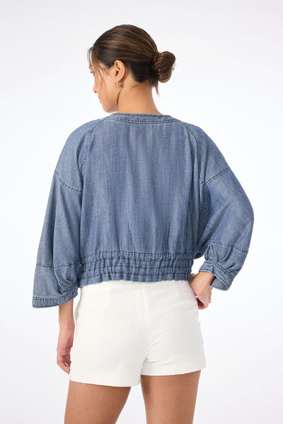 PRITA JACKET - INDIGO