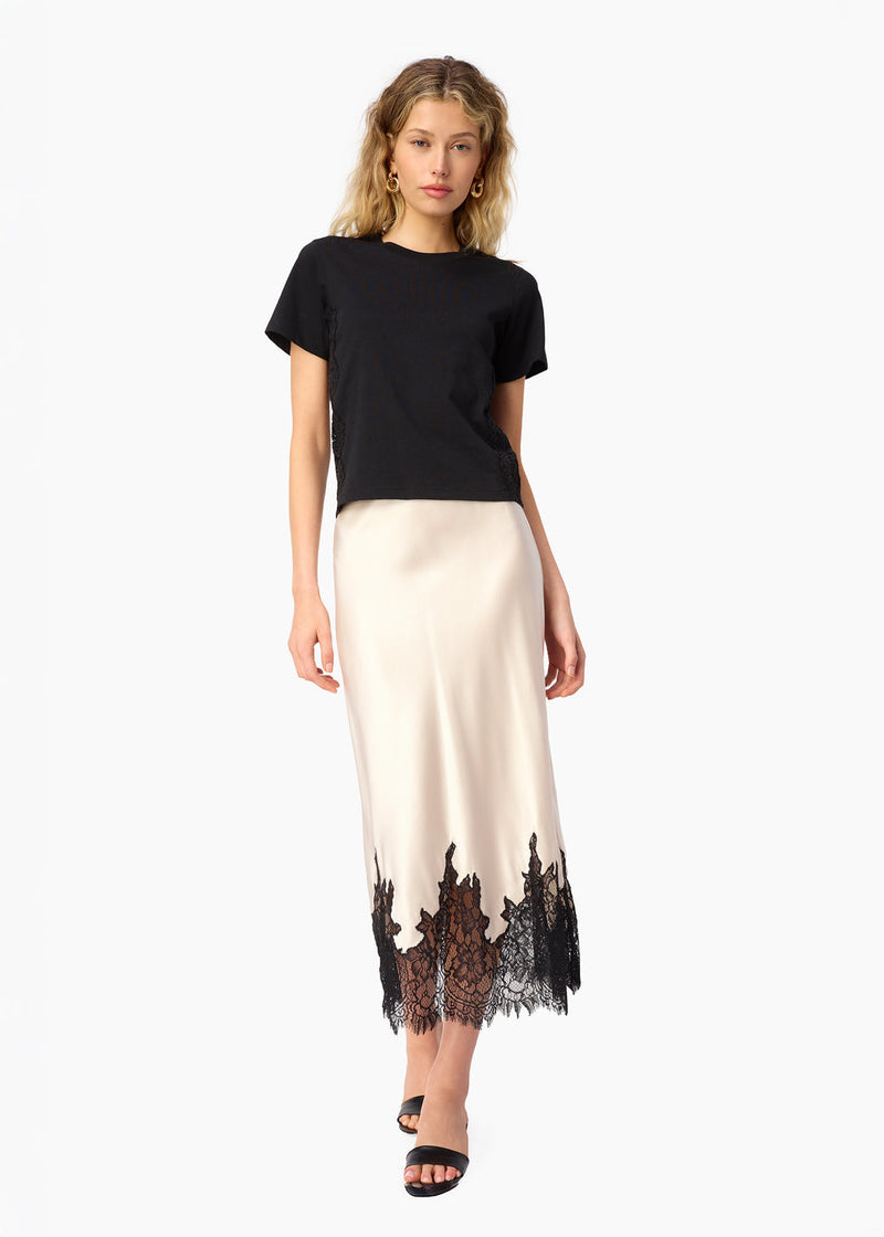 EBRA COTTON TEE - BLK