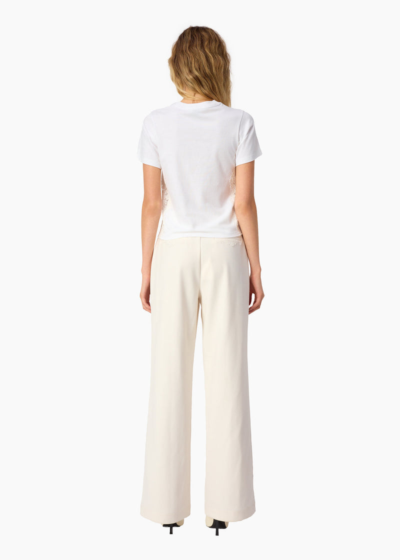 EBRA COTTON TEE - WHITE