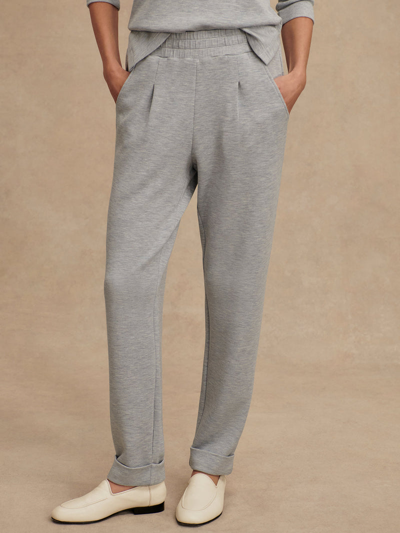 ROLLED CUFF PANT 28.5" - MID BLU MRL