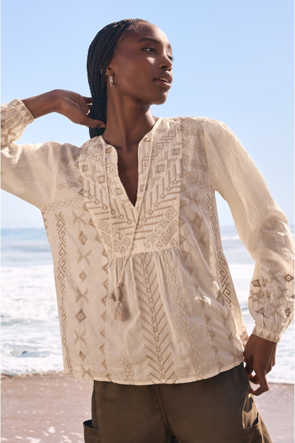CHARIS PRAIRIE BLOUSE