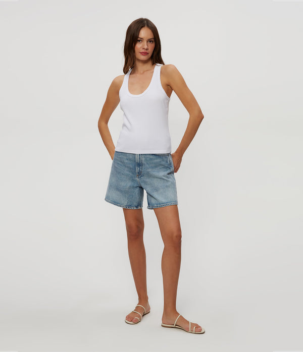 CHER SCOOP TANK - WHT