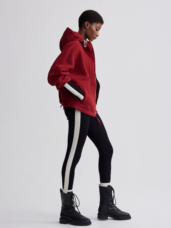 RICHFIELD QUILT FLEECE COMBO - RED
