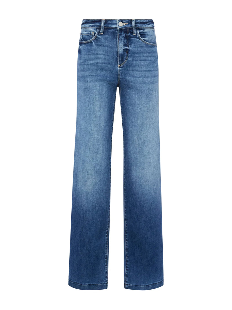 SCOTTIE HIGH RISE WIDE LEG JEAN - CAMB