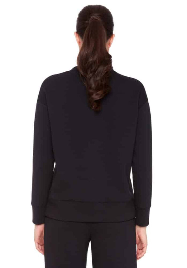 SOLID MALIBU SWEATSHIRT - BLK