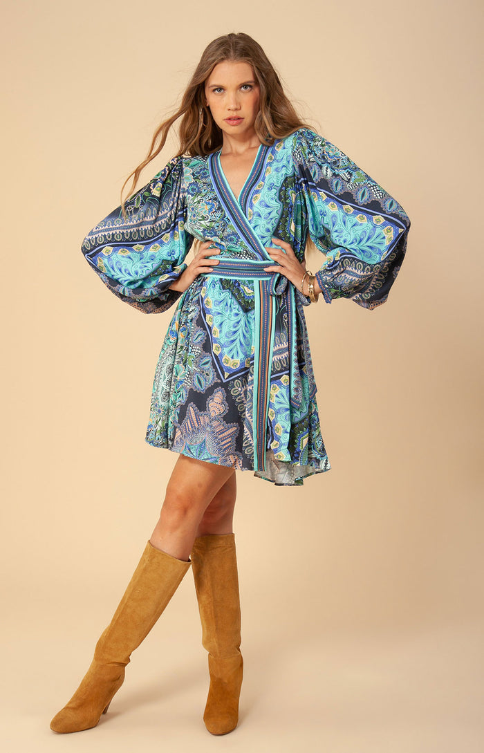 VERONIKA WRAP DRESS