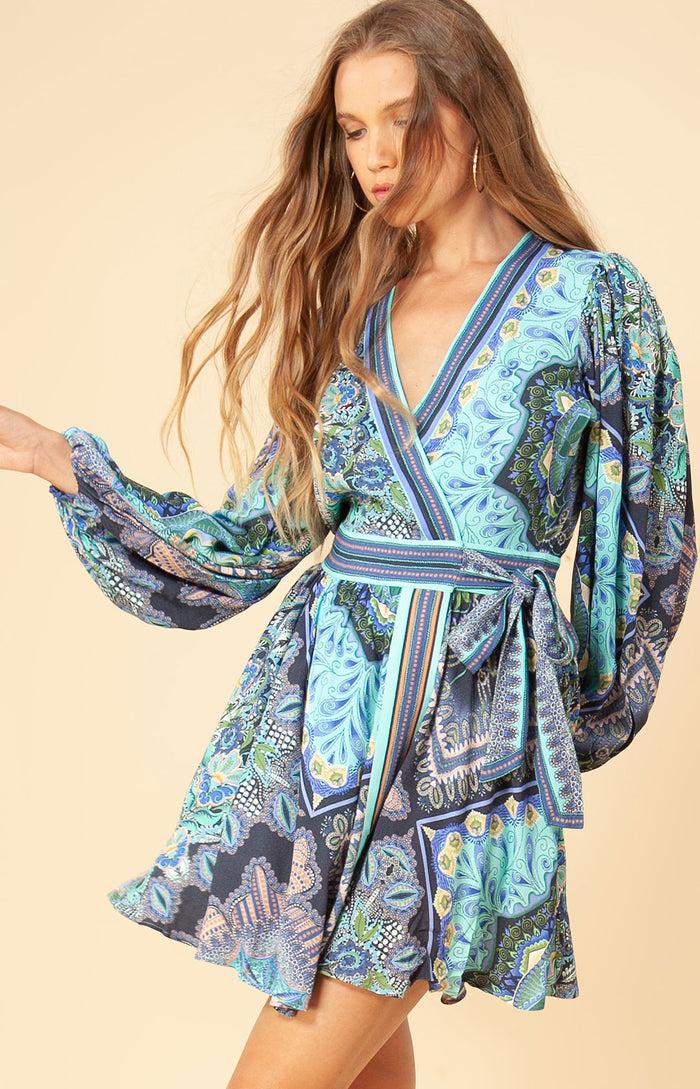 VERONIKA WRAP DRESS
