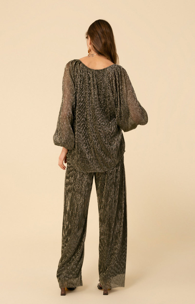 CAPUCINE L/S TOP - BLK
