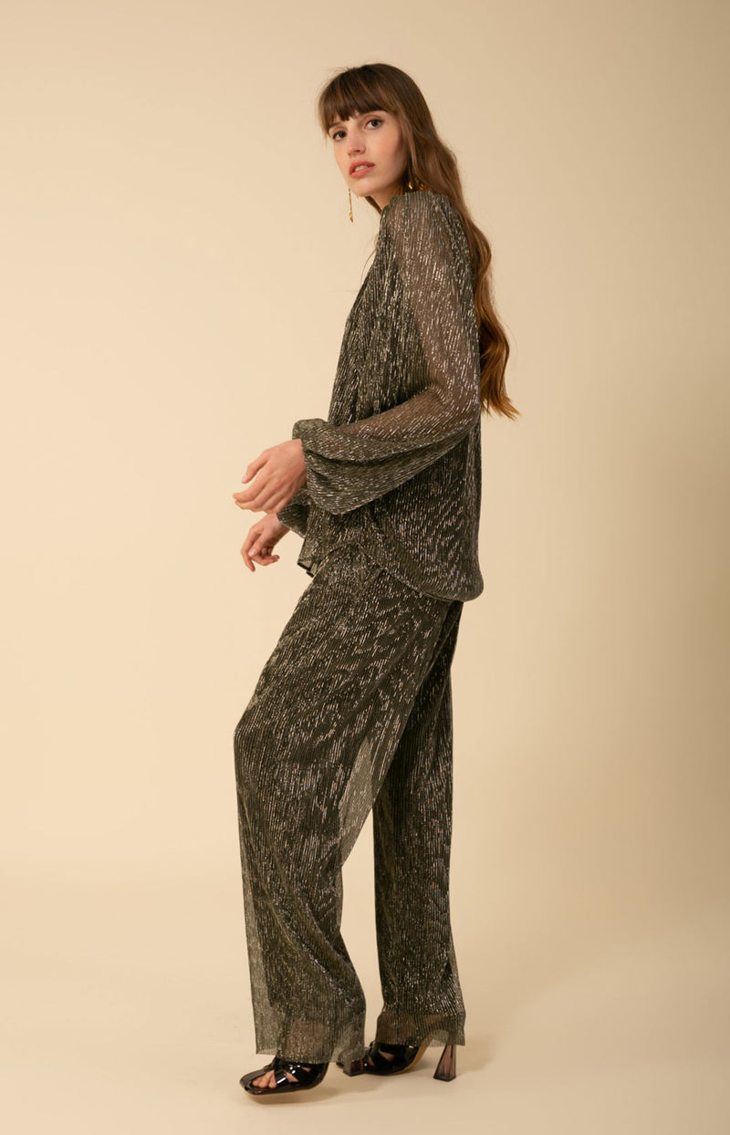 CAPUCINE L/S TOP - BLK