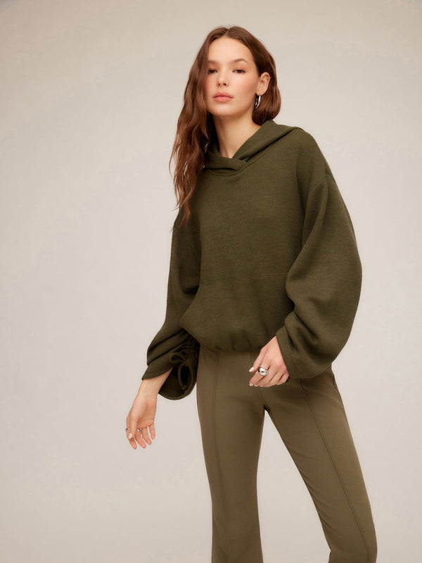 MAKENNA BUBBLE SWEATSHIRT - OLV