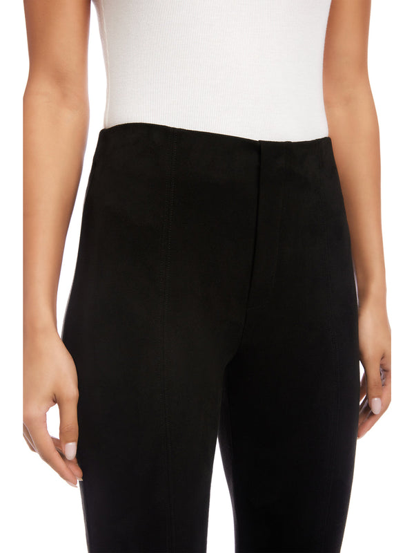 MELANIE BOOTCUT PANTS - BLK