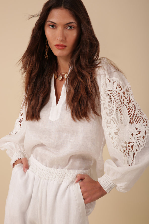 REESE LINEN TOP