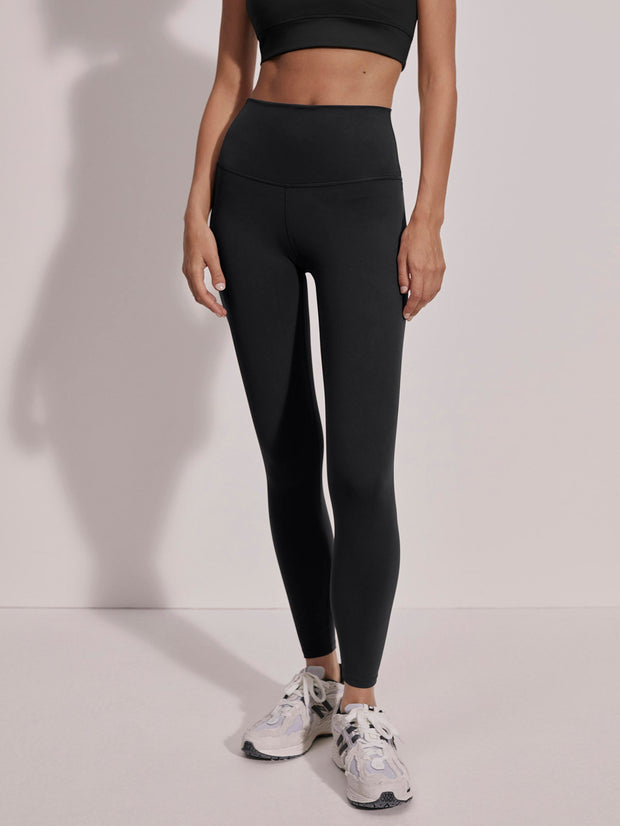 FREE SOFT HIGH RISE LEGGING - BLK