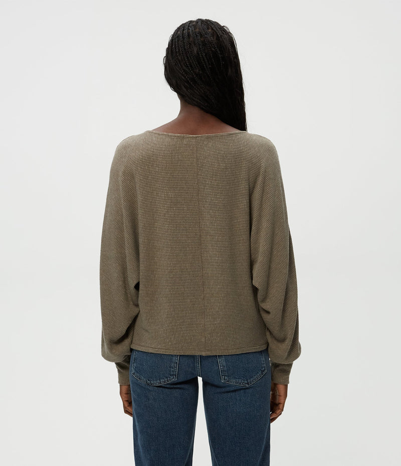 ROXY BALLOON SLEEVE TOP - COB