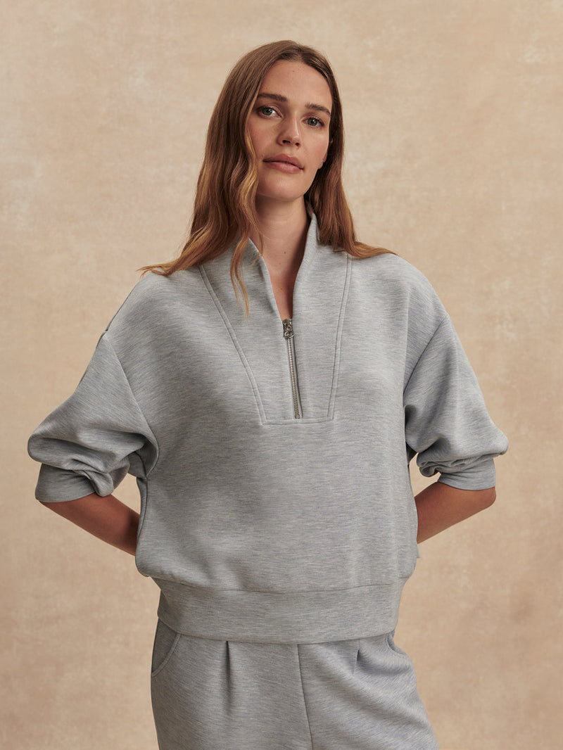 DAVIDSON SWEAT - MID BLU MRL
