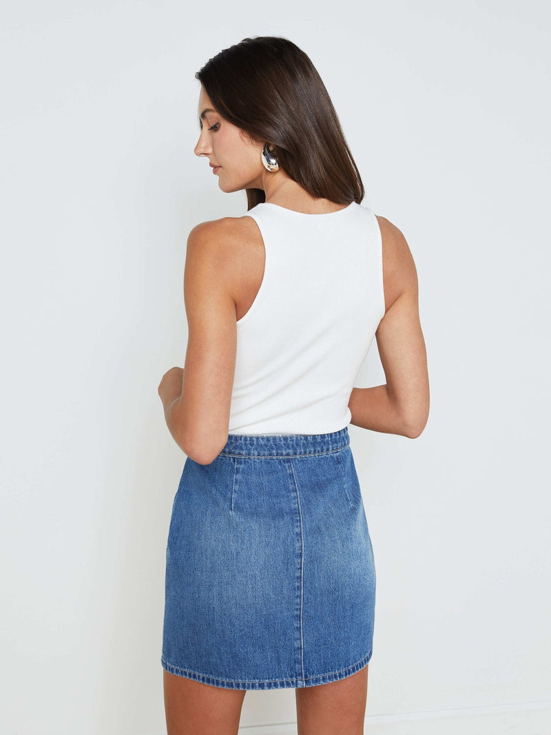 ADIRA SCOOPNECK TANK - WHT