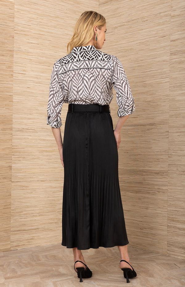 ALLISON PLEATED SKIRT