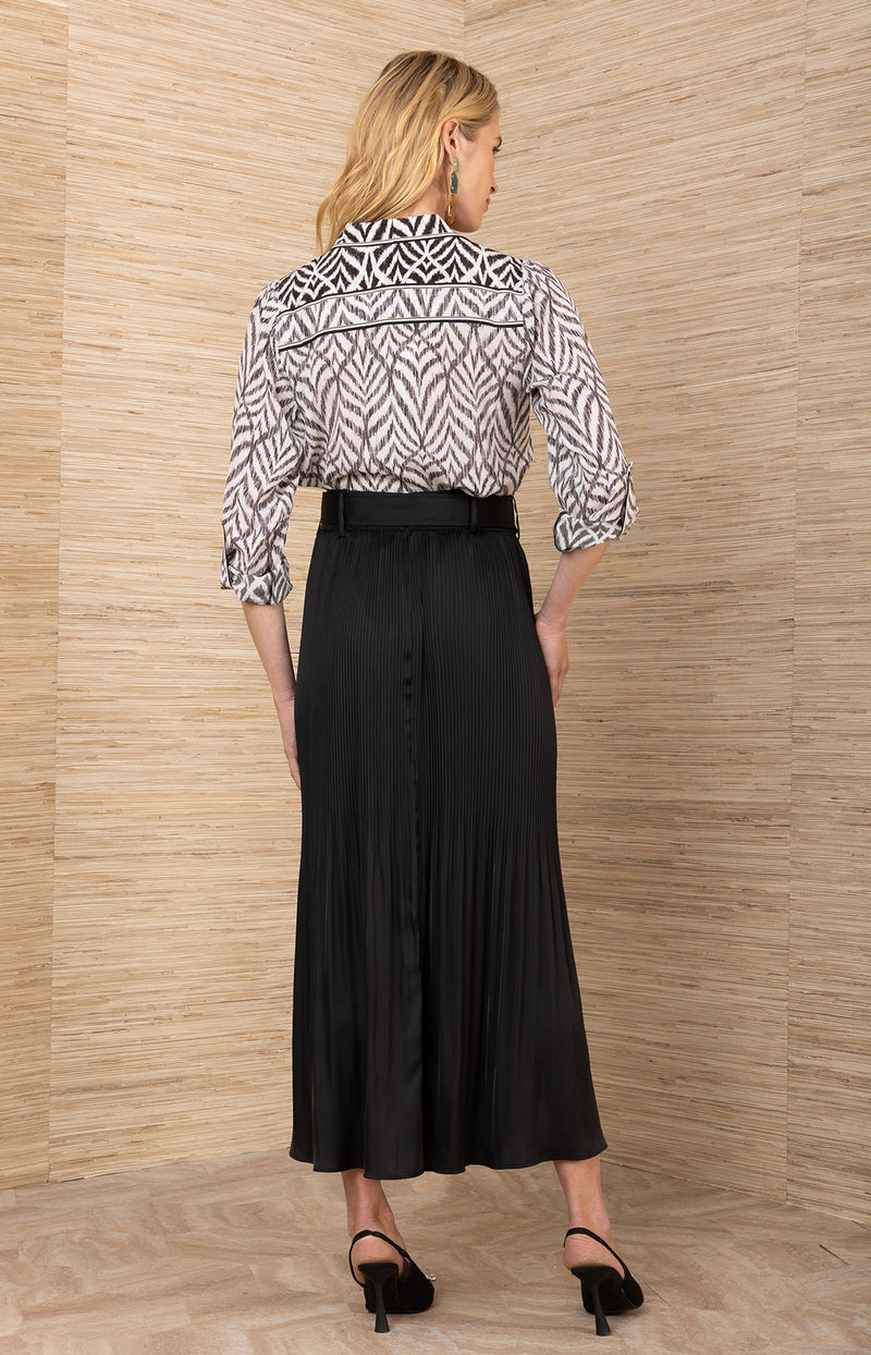 ALLISON PLEATED SKIRT
