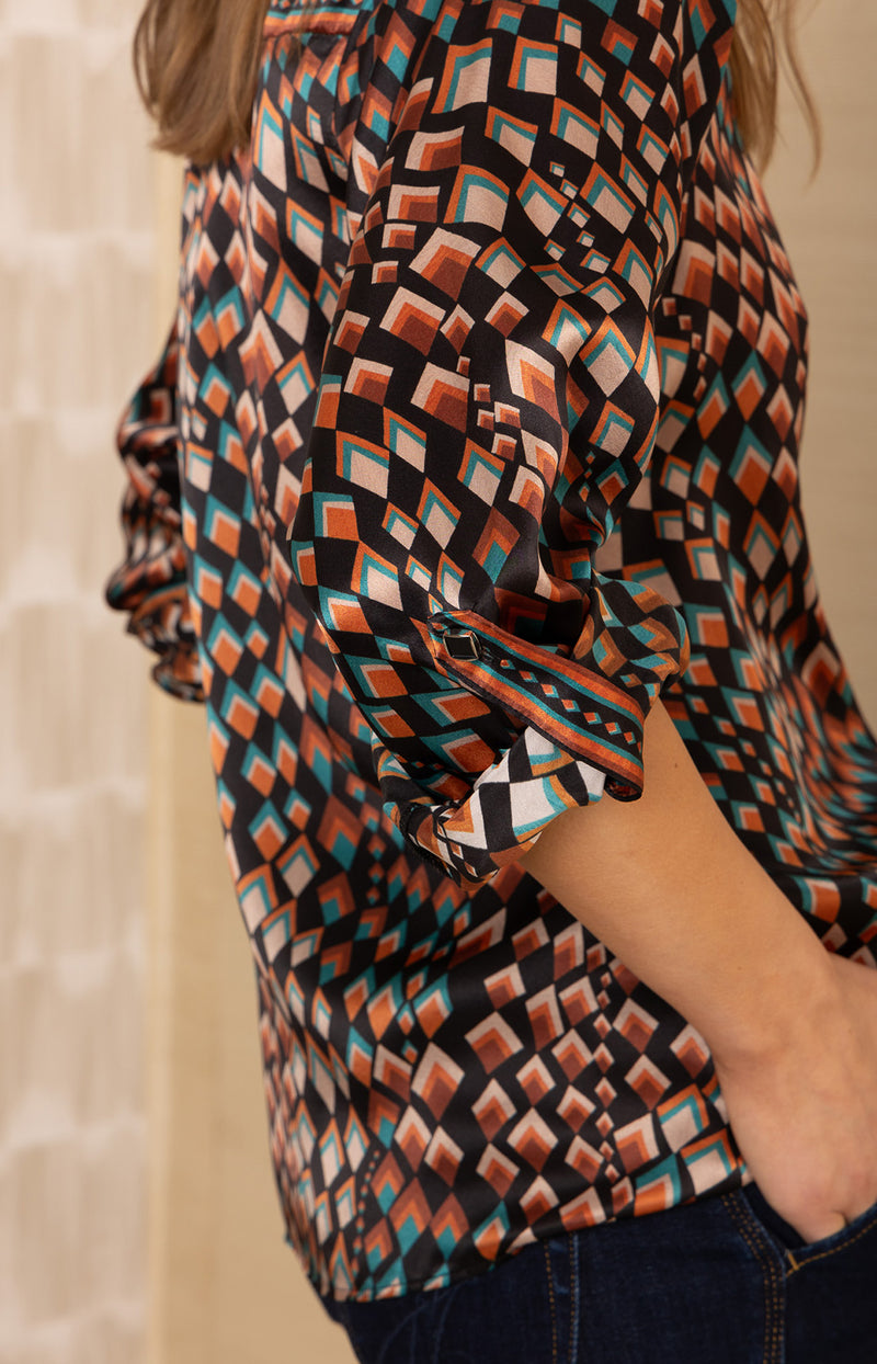 VADA SILK BLOUSE