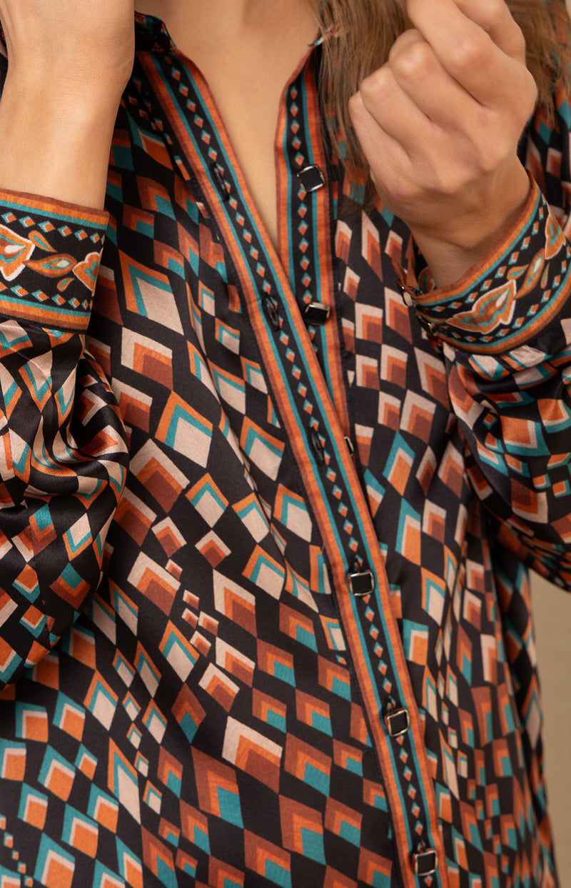 VADA SILK BLOUSE