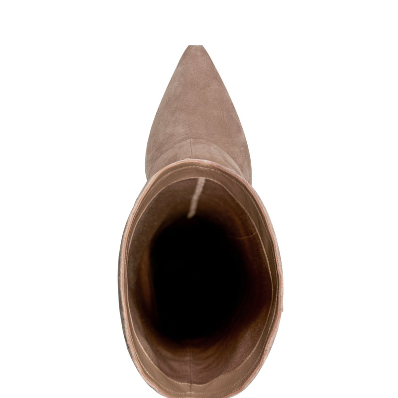 NAIRNE FOLDOVER DRESS BOOT - NATURAL