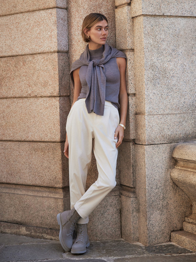 NEILSEN S/L KNIT TOP - CIMA