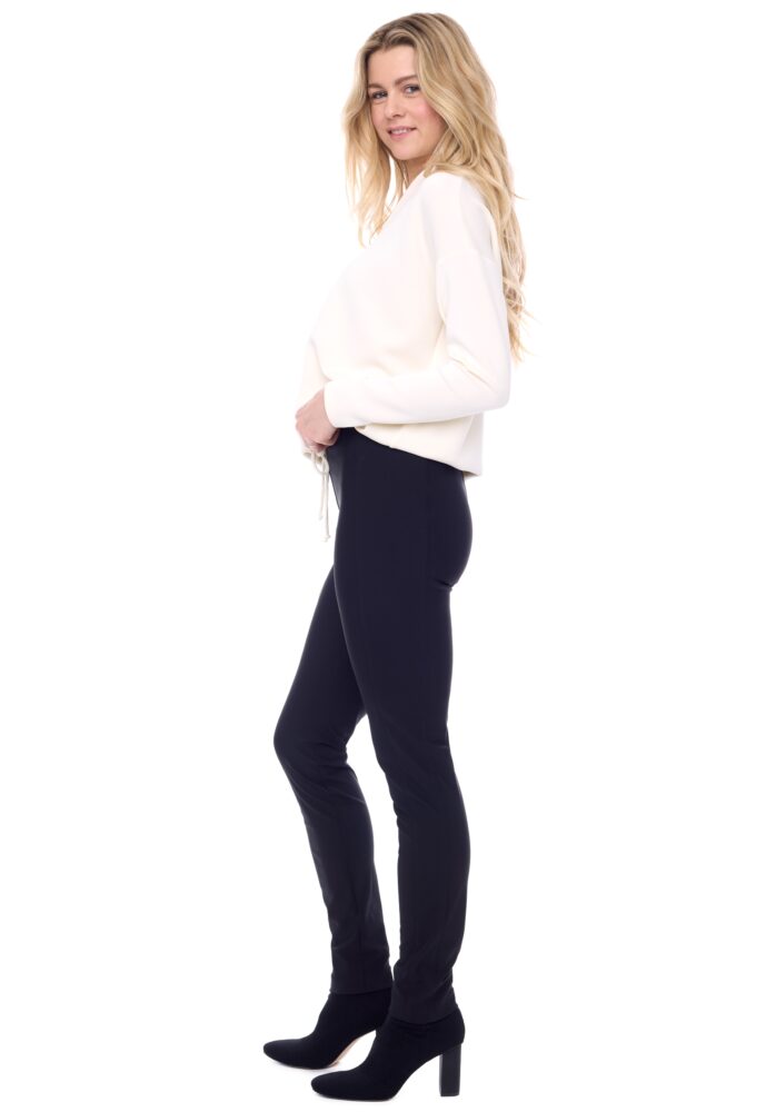 NEW PRECISION PONTE PANT - BLK