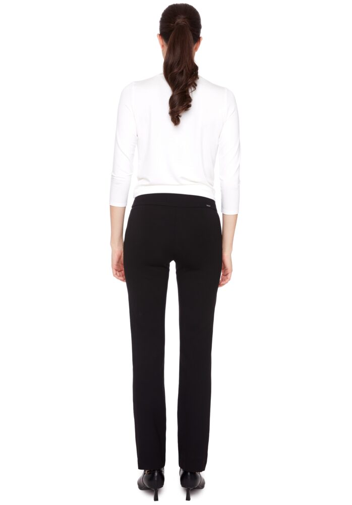 PONTE BOOTCUT PANT - BLK