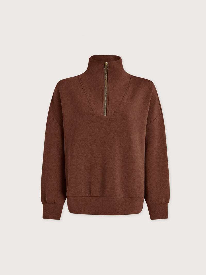 HAWLEY HALF ZIP SWEAT - GBMA