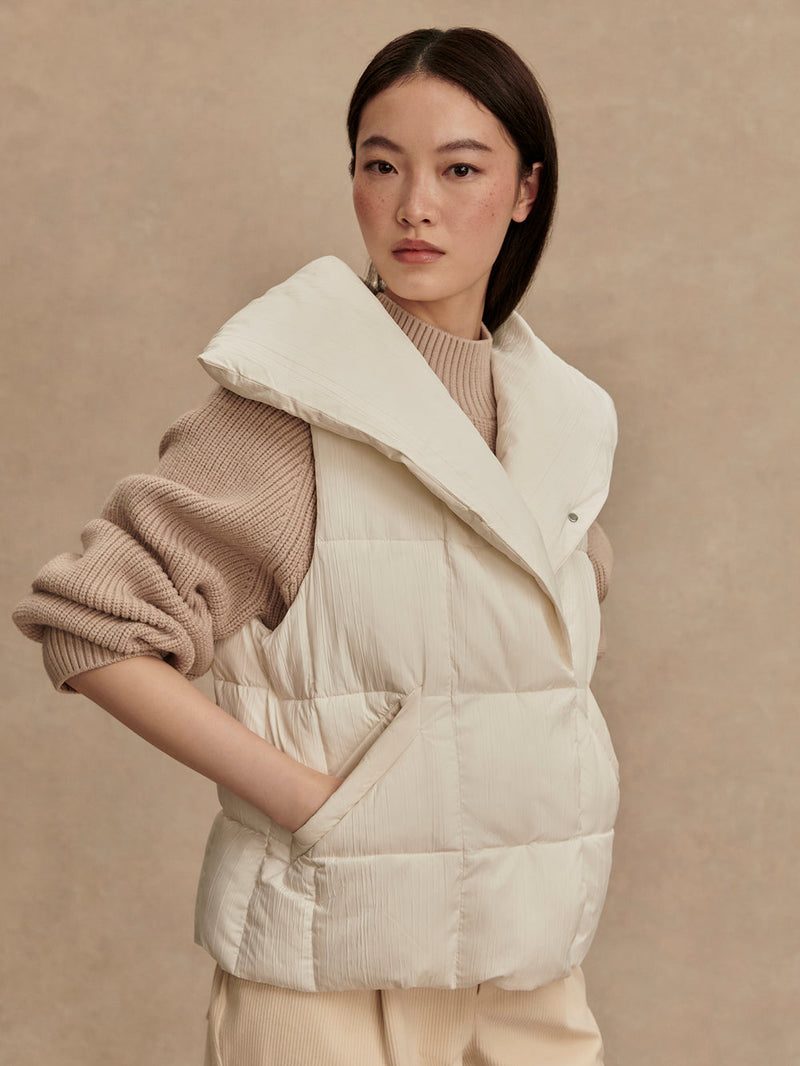 CHIARA PADDED GILET - JET STREAM