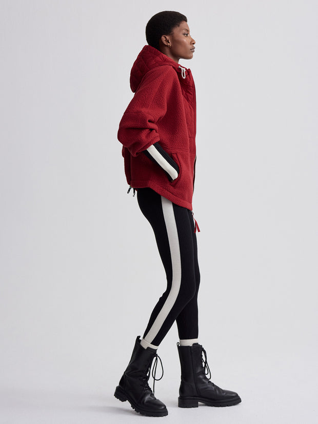 RICHFIELD QUILT FLEECE COMBO - RED