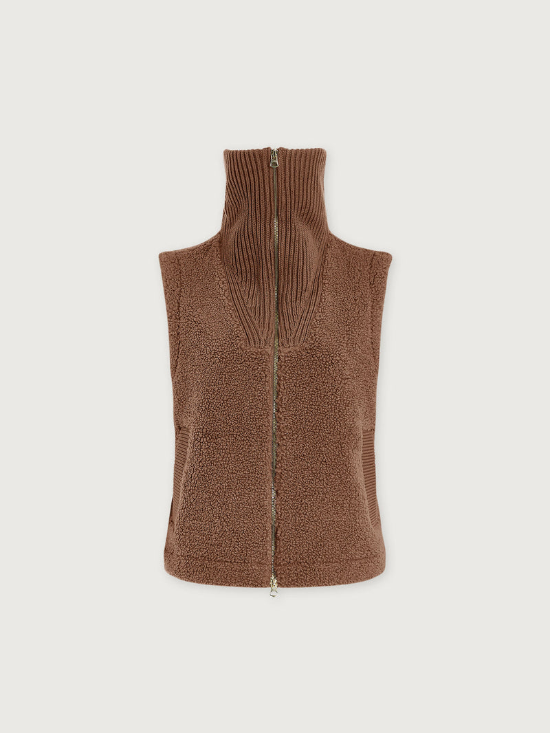ASPEN GILET - ASH TAUPE