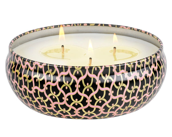 PINK CITRON GRAPEFRUIT 3 WICK TIN CANDLE