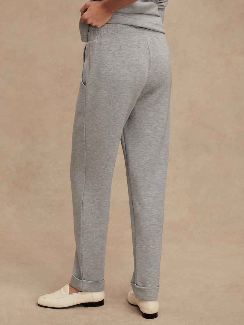 ROLLED CUFF PANT 28.5" - MID BLU MRL