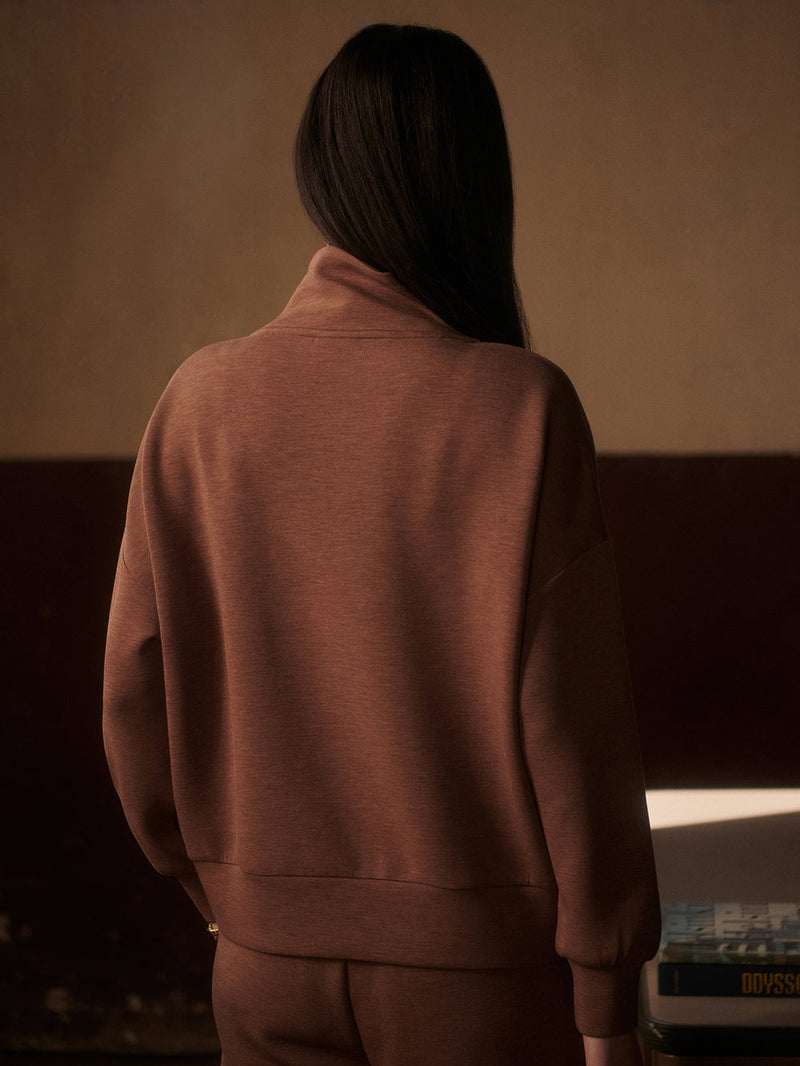 HAWLEY HALF ZIP SWEAT - GBMA