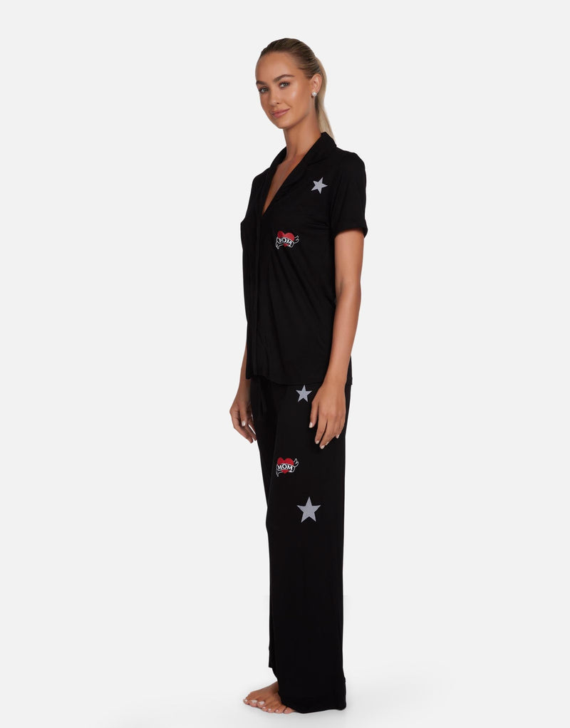 WAVERLY ROCKER TEDDY - BLK