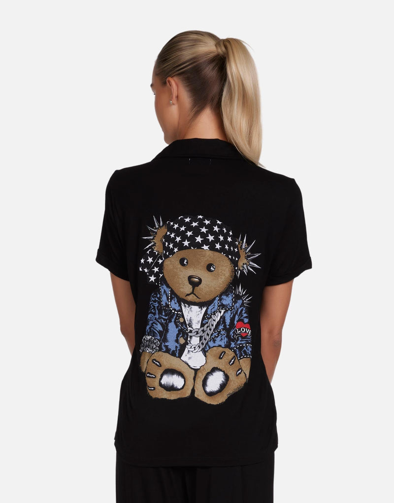 WAVERLY ROCKER TEDDY - BLK
