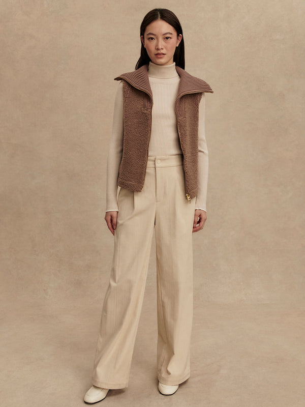 ASPEN GILET - ASH TAUPE
