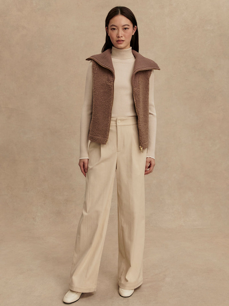 ASPEN GILET - ASH TAUPE