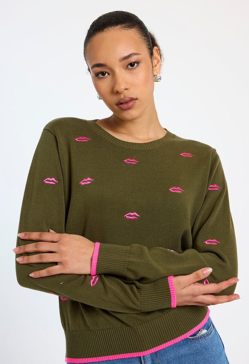 LEILA EMBD. LIPS CREW - KHK