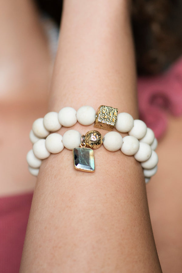 RIVER STONE JASPER CANTO BRACELET